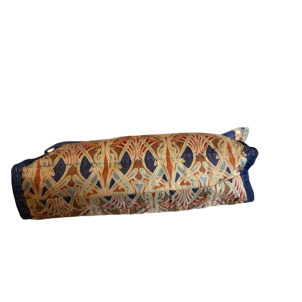 Vintage Liberty of London Ianthe Art Nouveau Cosmetic Toiletry Zip Bag Pouch - Picture 3 of 7